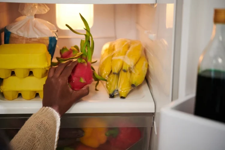 why does my fridge smell bad